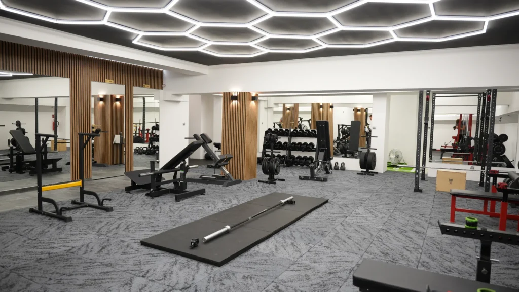 Wnetrze LEVEL Centrum Sportu