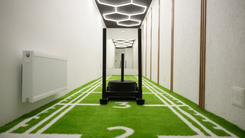 Wnetrze LEVEL Centrum Sportu